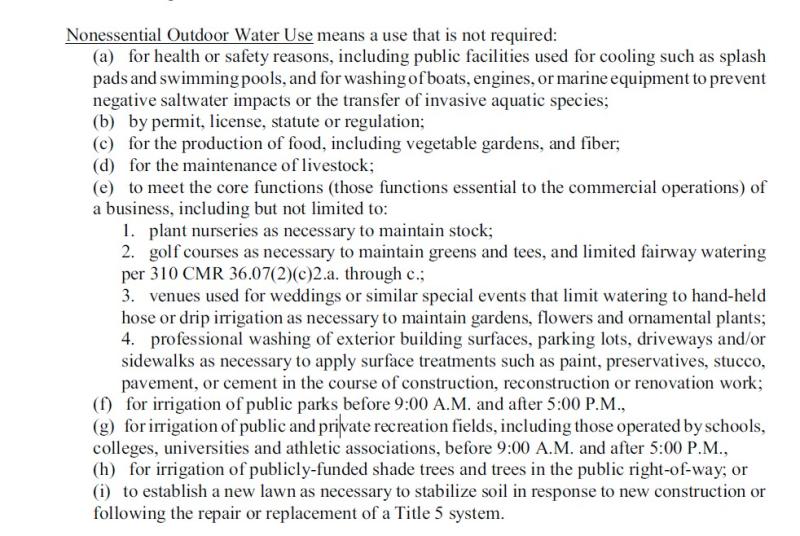 Nonessential outdoor water use image