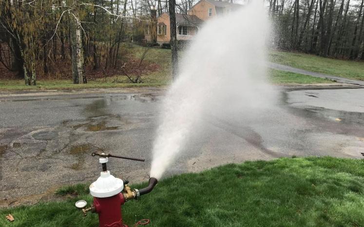flushing hydrant
